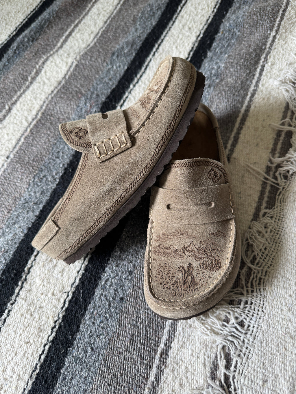 Birkenstock Suede Naples Custom Design