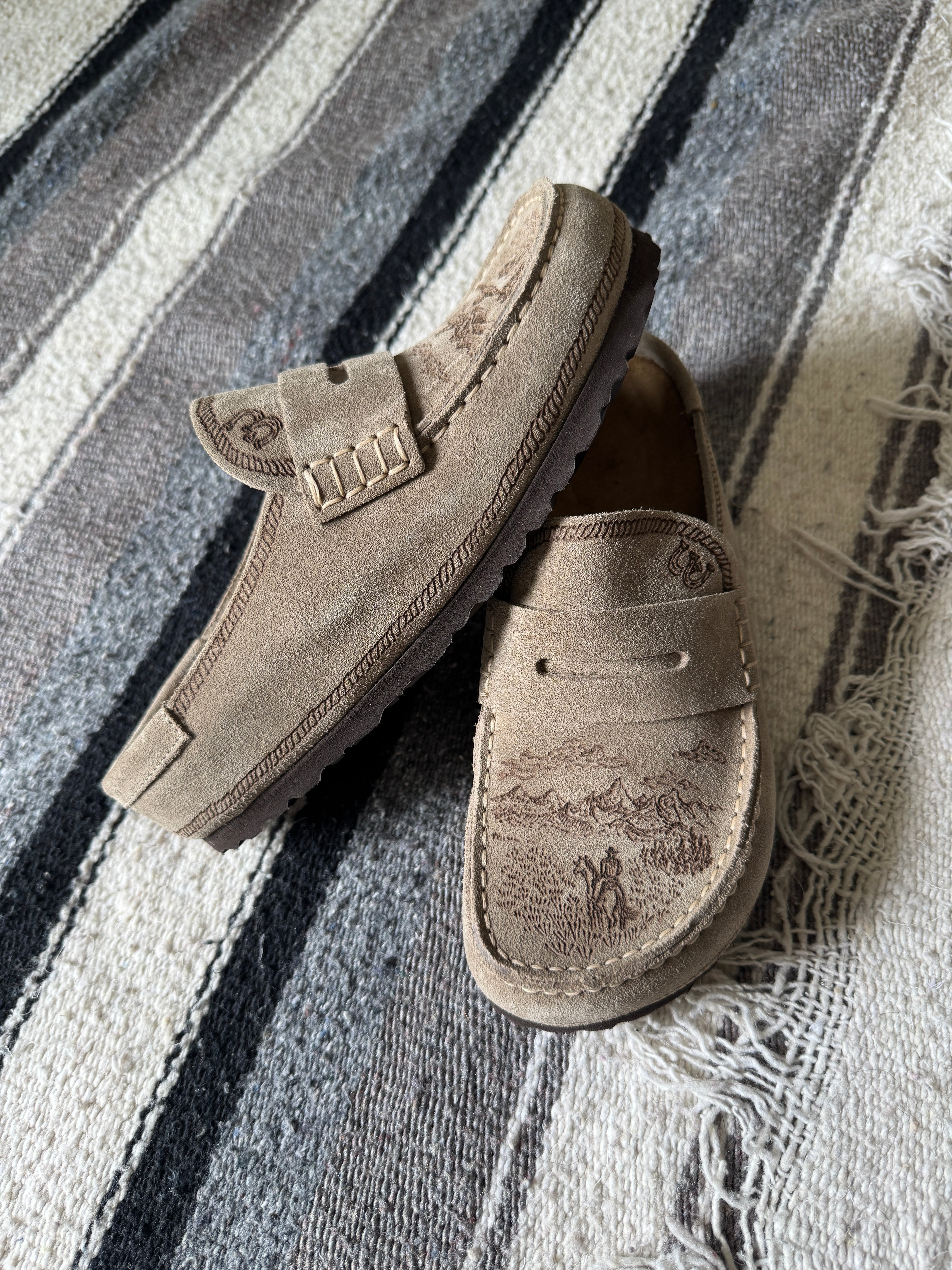 Birkenstock Suede Naples Custom Design