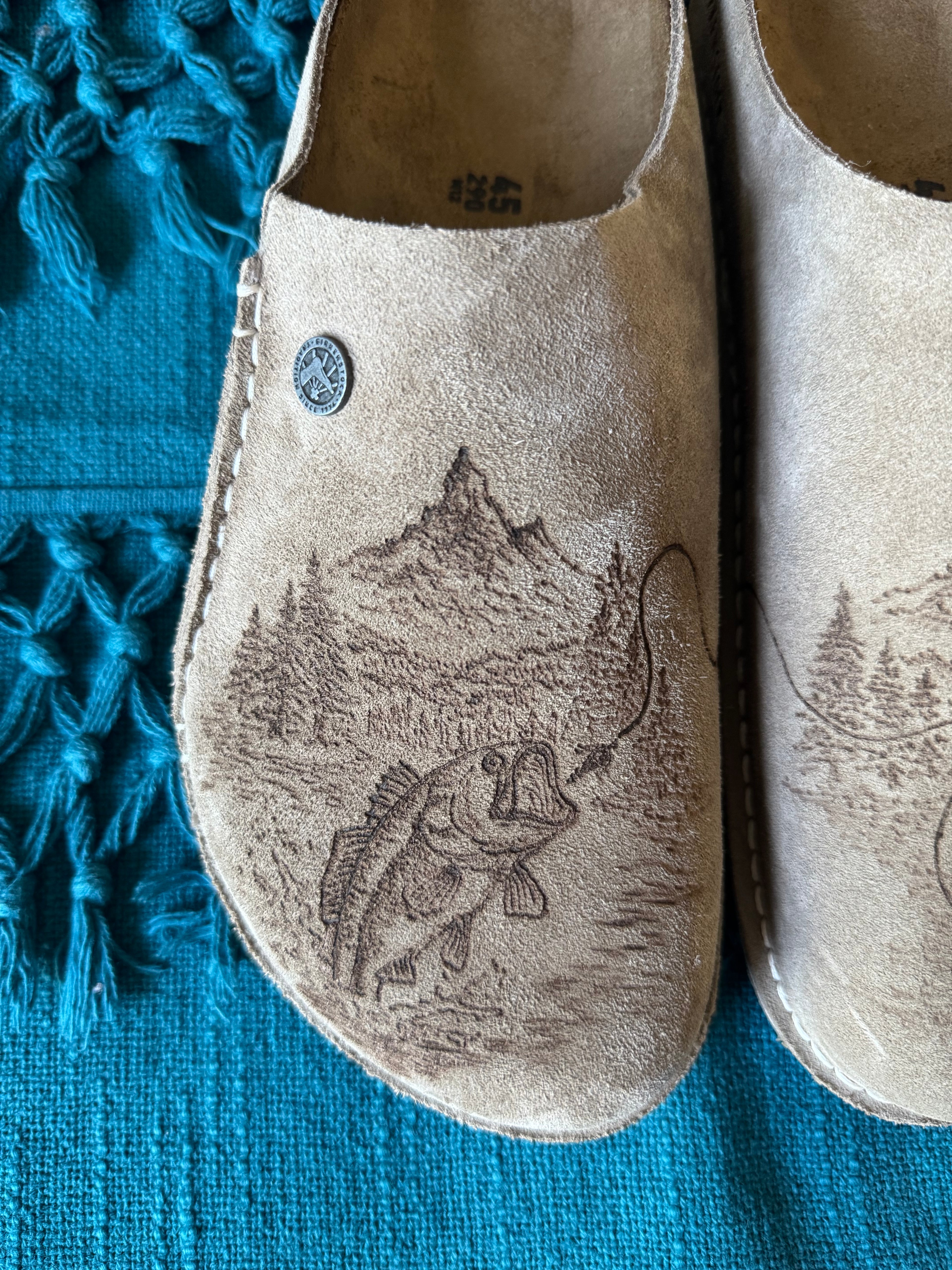 Birkenstock Suede Zermatt Custom Design