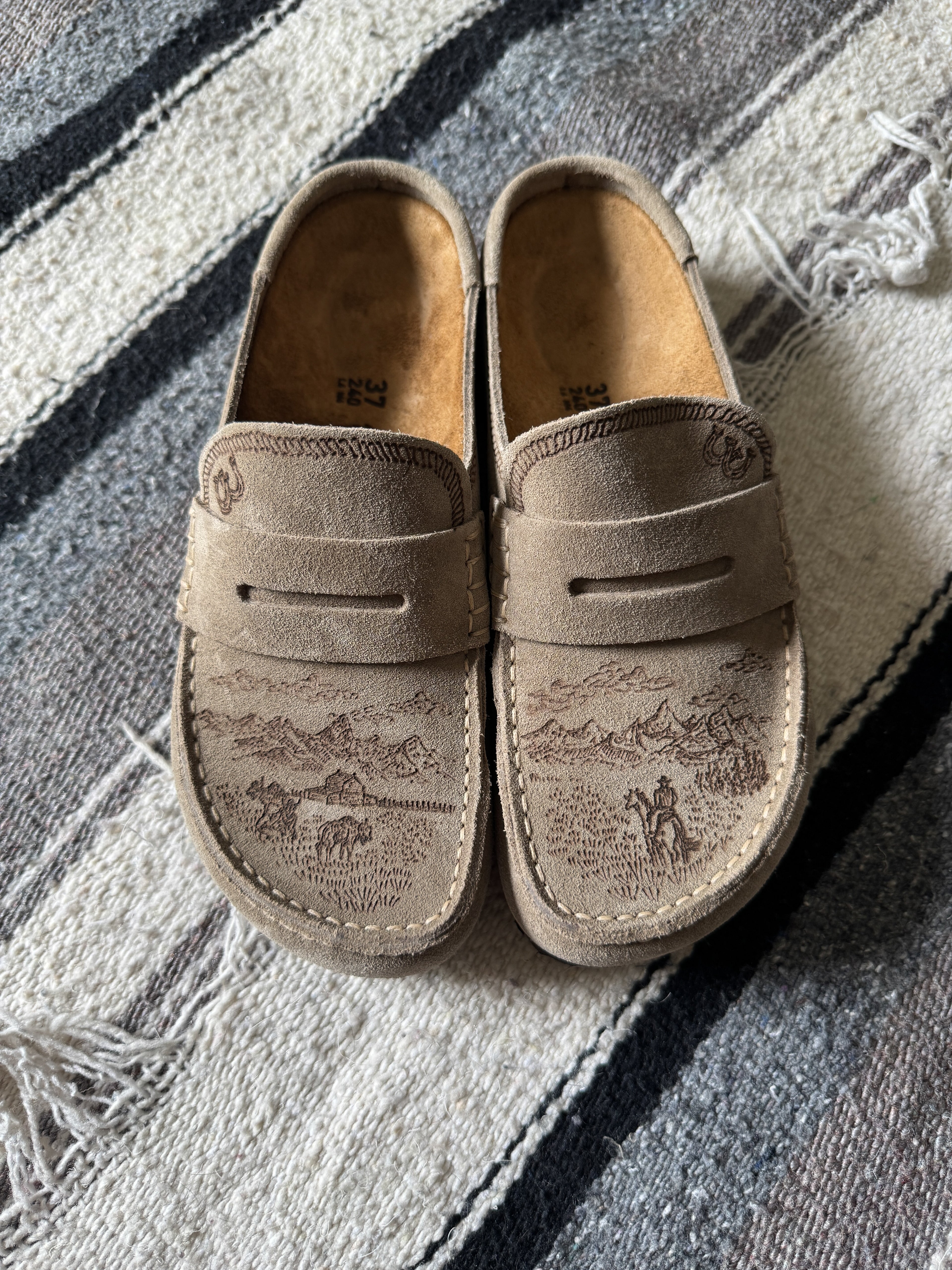 Birkenstock Suede Naples Custom Design