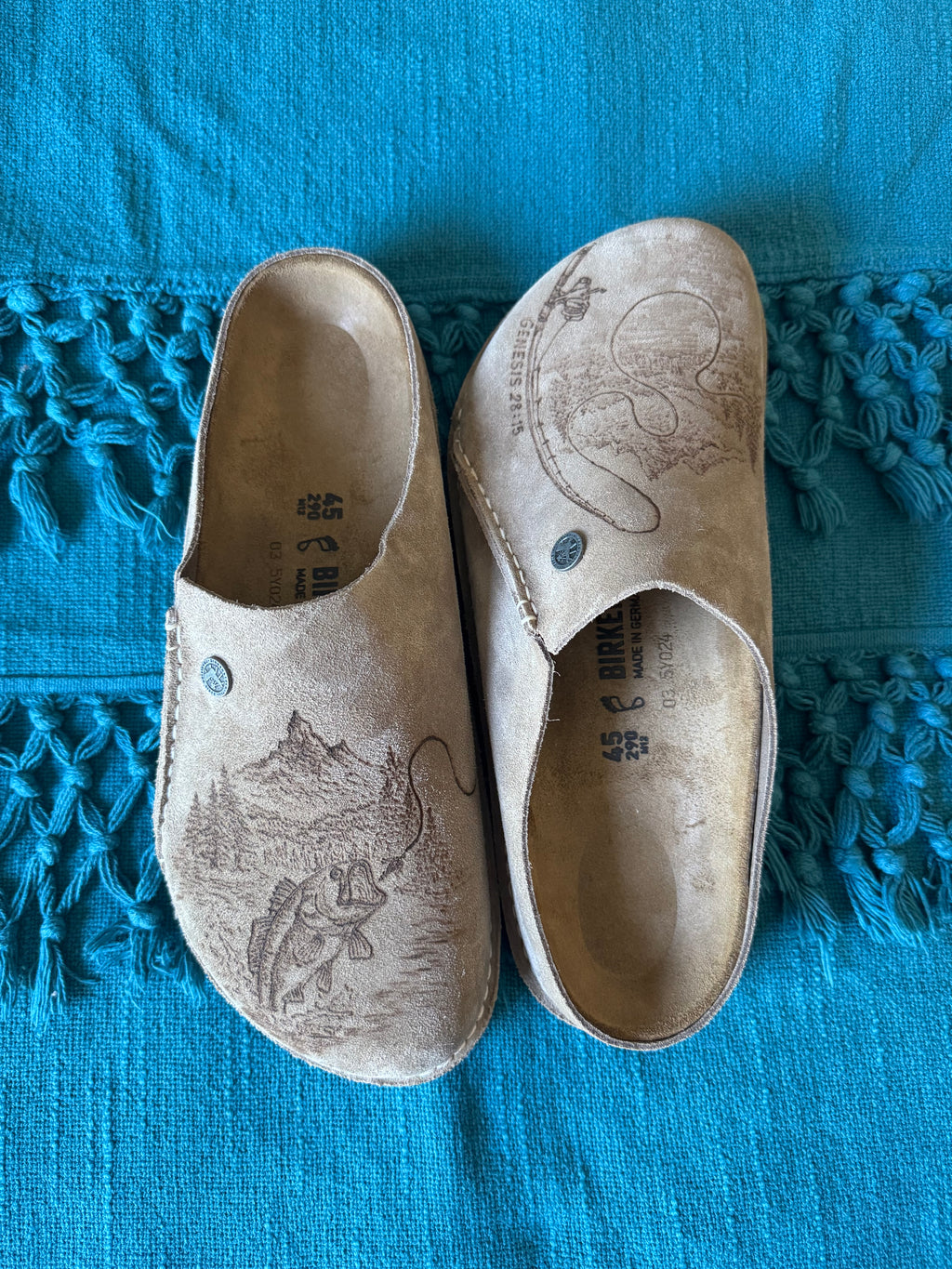 Birkenstock Suede Zermatt Custom Design