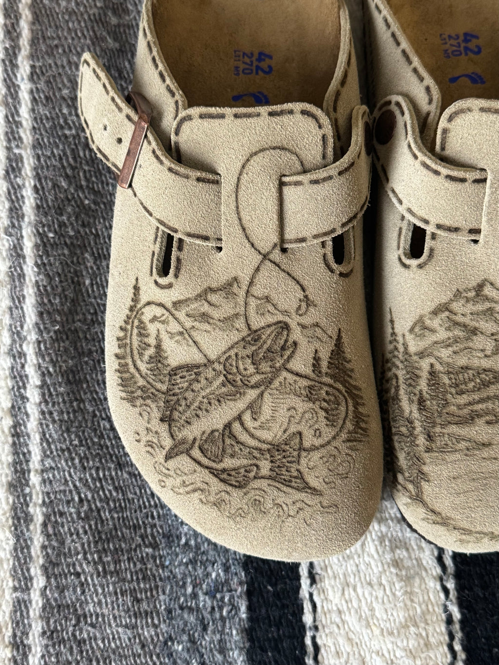 Design for Birkenstock Boston Clog