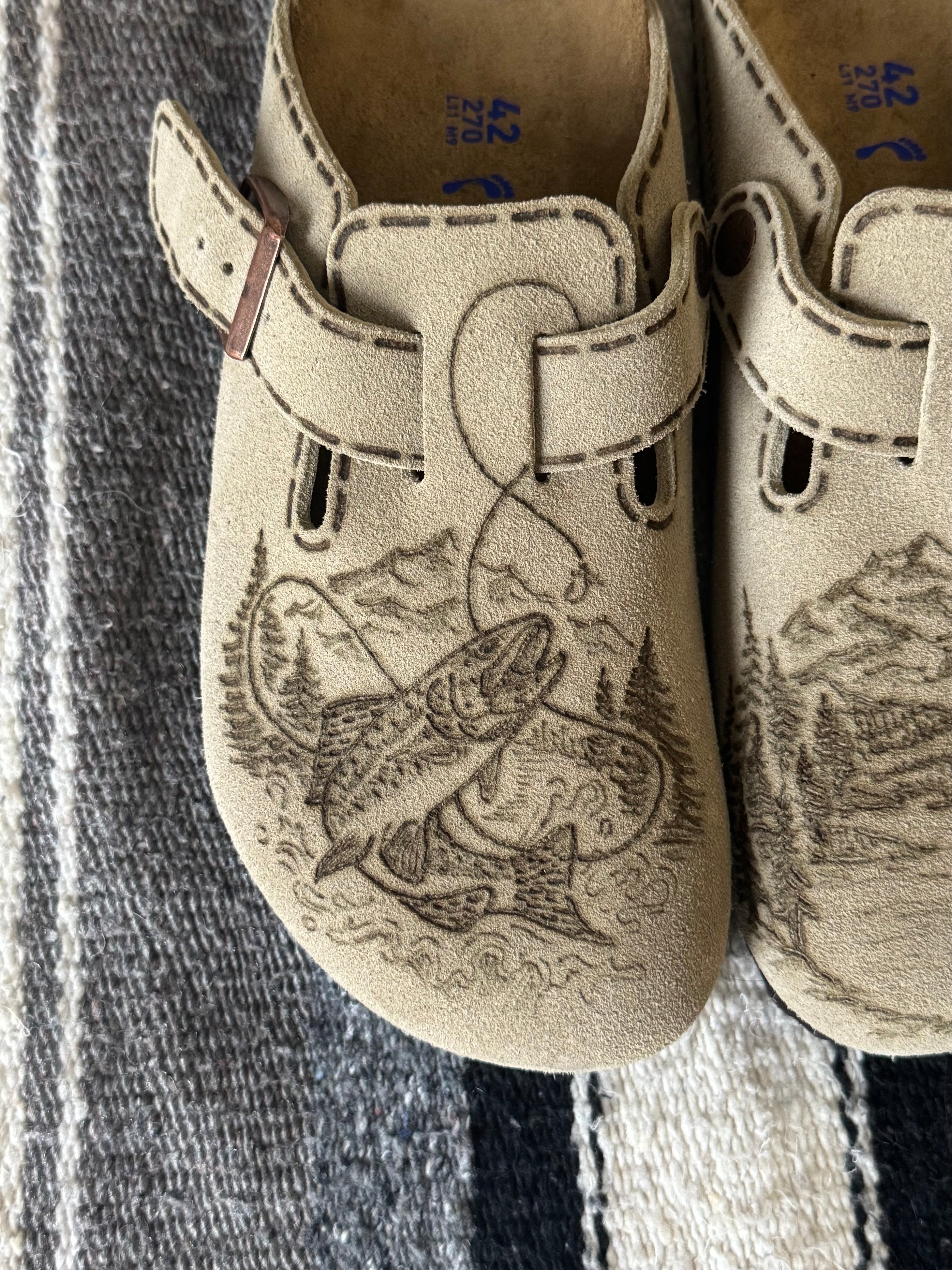 Design for Birkenstock Boston Clog