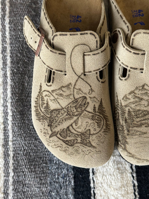 Design for Birkenstock Boston Clog