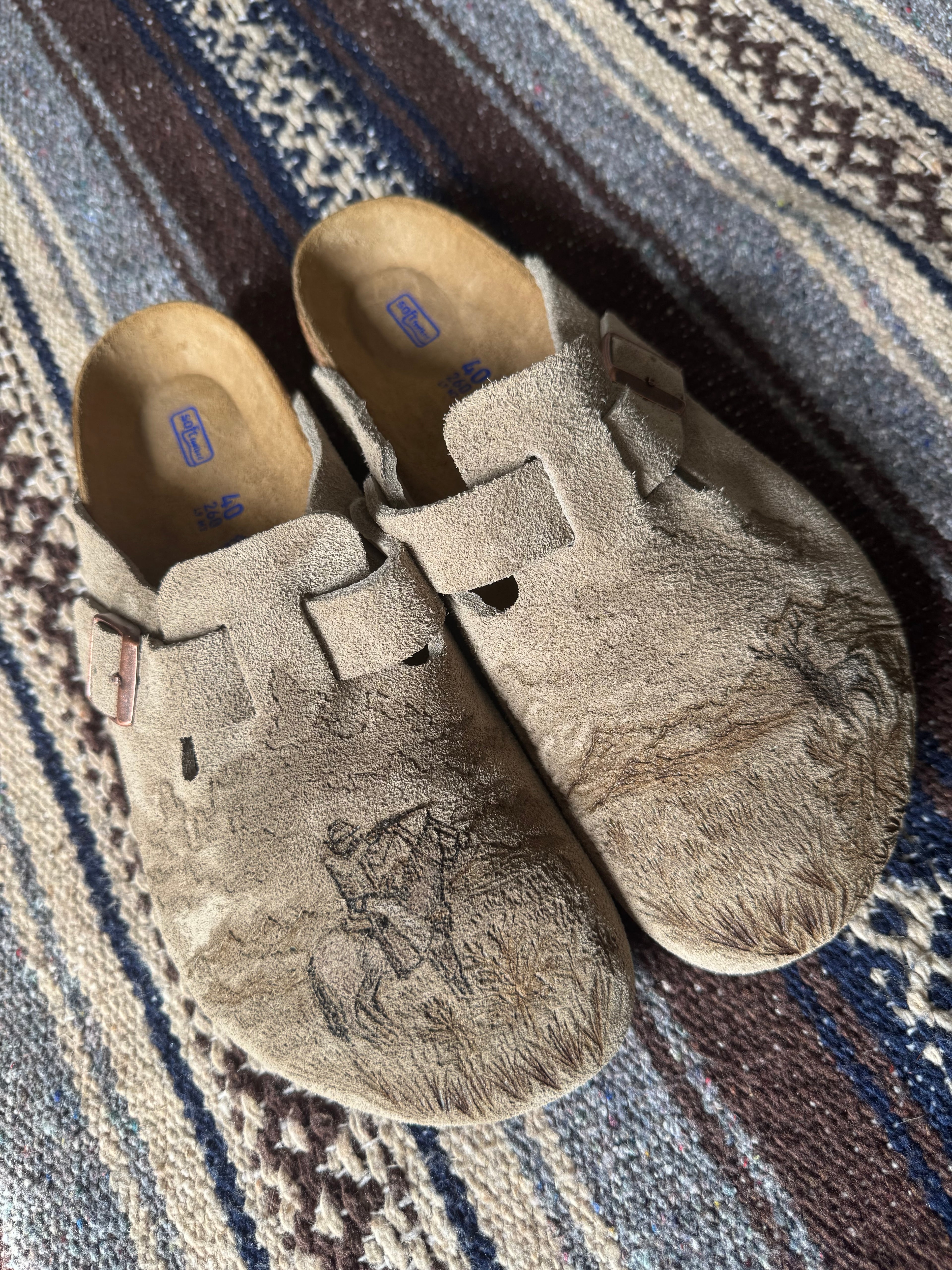 Birkenstock Boston Clog Custom Design