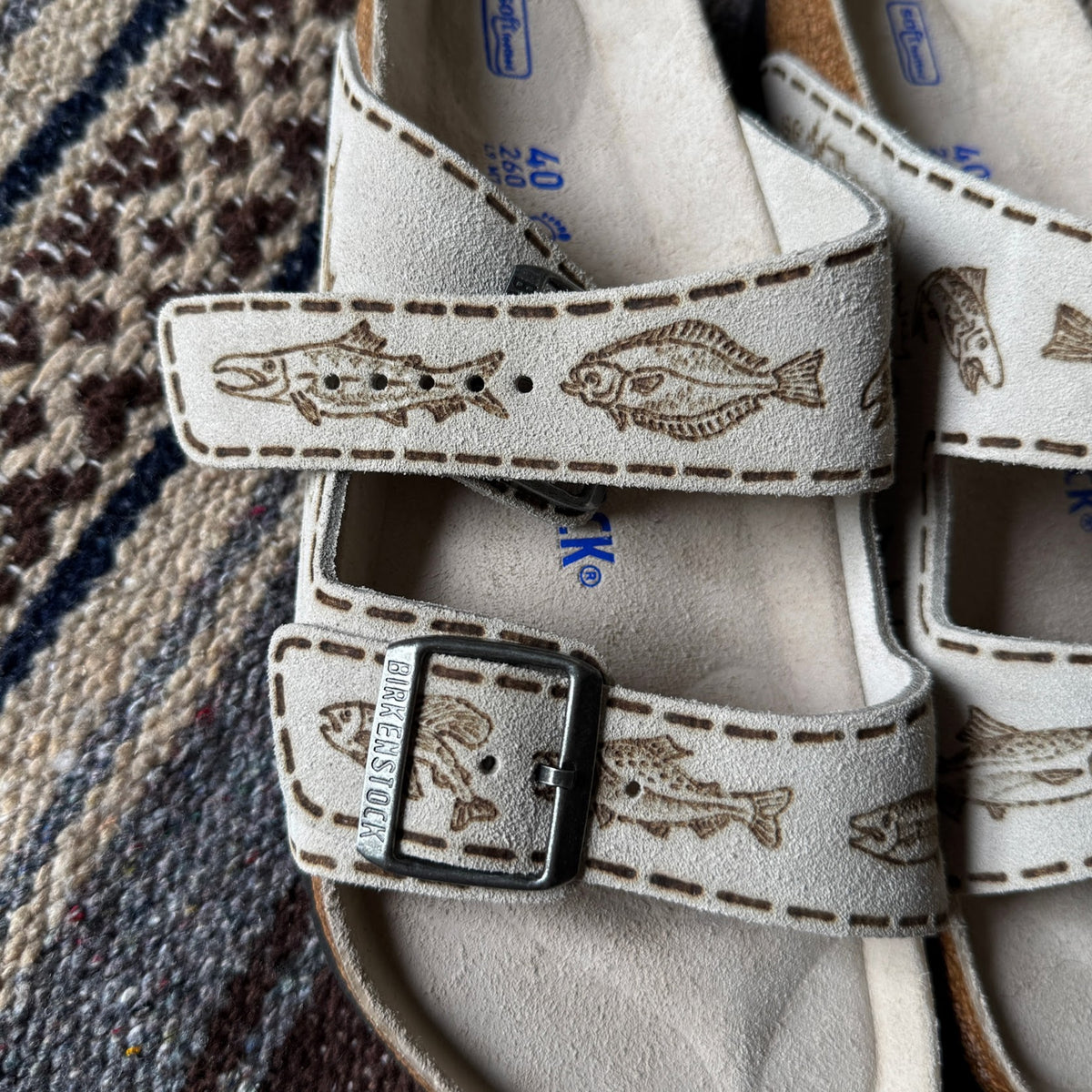 Alaskan Themed Oyster Arizonas (Suede Leather)